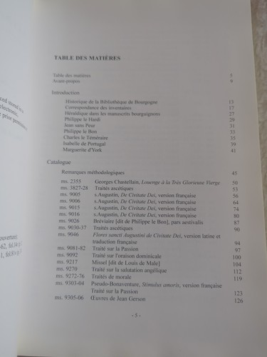 La Librairie des Ducs de Bourgogne Manuscrits Conserves Volume 1 Bousmanne HC - Picture 4 of 7