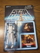 STAR WARS LOST LINE EP2 02 CLONE TROOPER LIEUTENANT NEW ON CARD Kenner