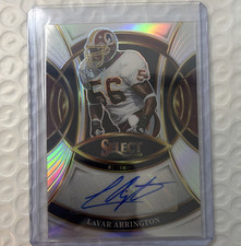 Panini 2025 Select LaVar Arrington #SP-LAN Prizm Autograph Commanders NFL