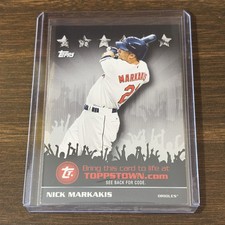 2009 Topps - Toppstown Redemption Code Cards Nick Markakis #TTT11 Orioles