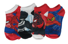 Marvel Spiderman Kids Graphic Print Ankle Socks