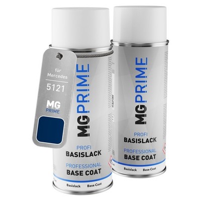 Autolack Sprühdosen für Mercedes 5121 Jumex Blau Grundlack Basislack 400ml