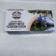 Gravity Water Filtration System 2 High Capacity Lightweight Hanging Bags for B