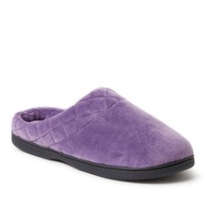 Dearfoams Women's Darcy Velour Clog Slippers