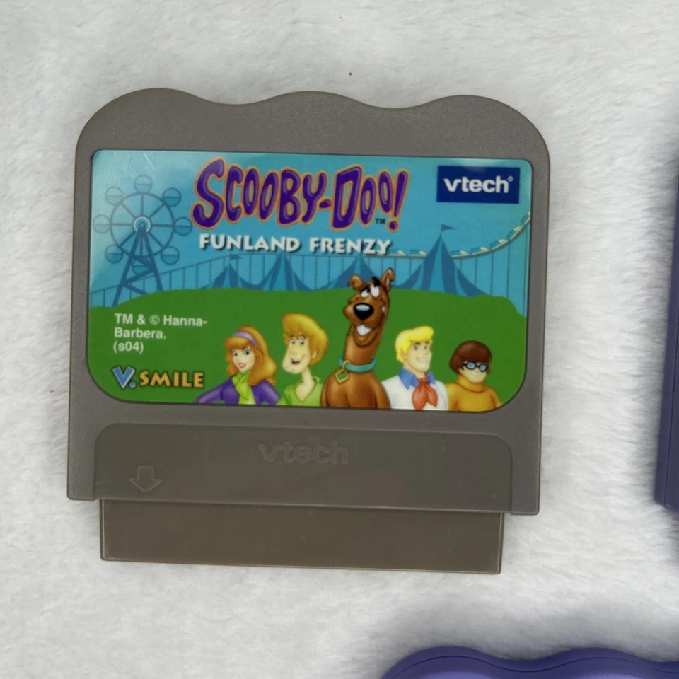 VTech V.Smile Bundle Of Game Cartridge’s Scooby SpongeBob Alphabet Park Tested - Image 2 of 4