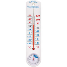 Outdoor Indoor Hygrometer Thermometer, Humidity Monitor, Temperature Humidity...