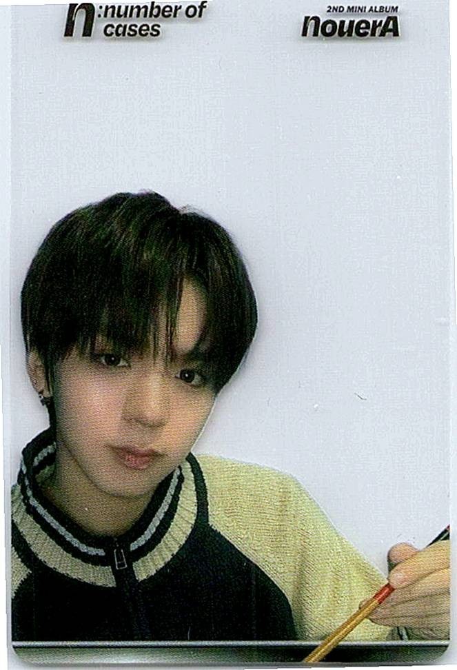 nouera - number of cases WITH MUU FAN SIGN EVENT PHOTOCARD GIHYEON