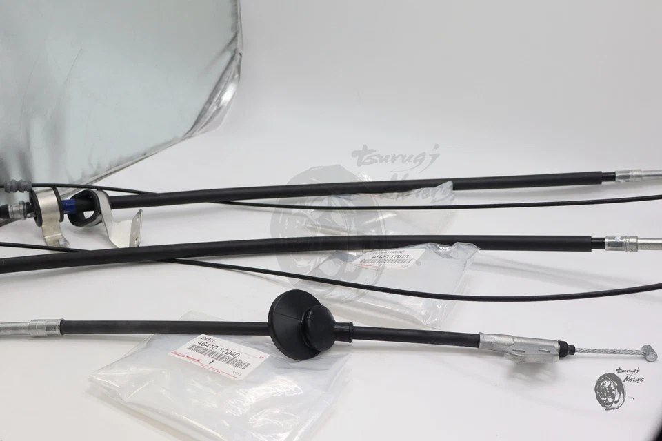 TOYOTA Genuine 1991/12- MR2 SW20 SW21 Parking Brake & Handbrake Cable 3 Set New - Image 4 of 4