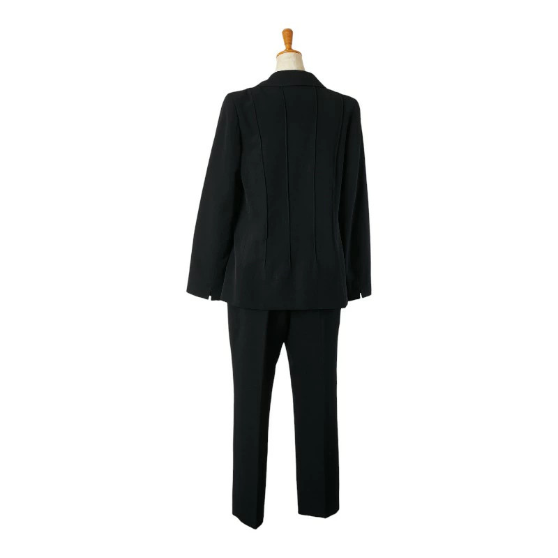 CHANEL Coco Mark Button Jacket Double Slacks Set … - image 2