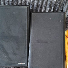 Kenwood Bookshelf Speakers Pair 2.0 Channel Wired Speaker Wire Black