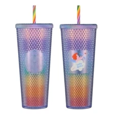 Starbucks Sofie Birkin Rainbow Studded Pride Tumbler 24oz NWT 2024  