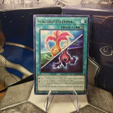 Yugioh LED8-EN026 Synchro Dilemma 1° Edizione Carta Magia Rara LP/NM Vedi Foto