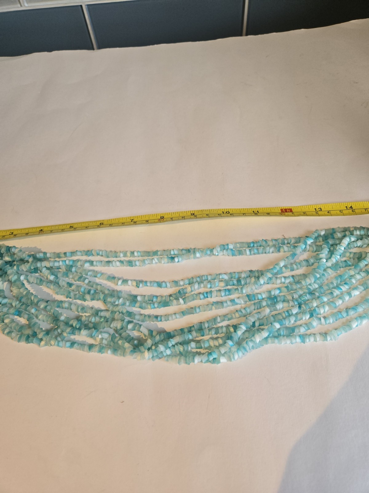 Multistrand Beaded Statement Necklace - image 5