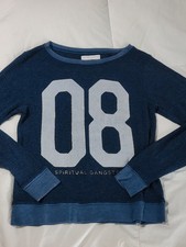 Spiritual Gangster Varsity "08" Crewneck Pullover Sweatshirt Size Small
