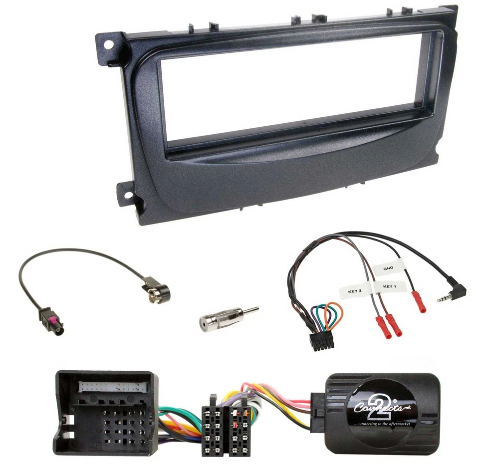 Pioneer DAB Lenkrad CD USB Bluetooth Autoradio für Ford Focus C-Max Galaxy ab 07 - Bild 3 von 4