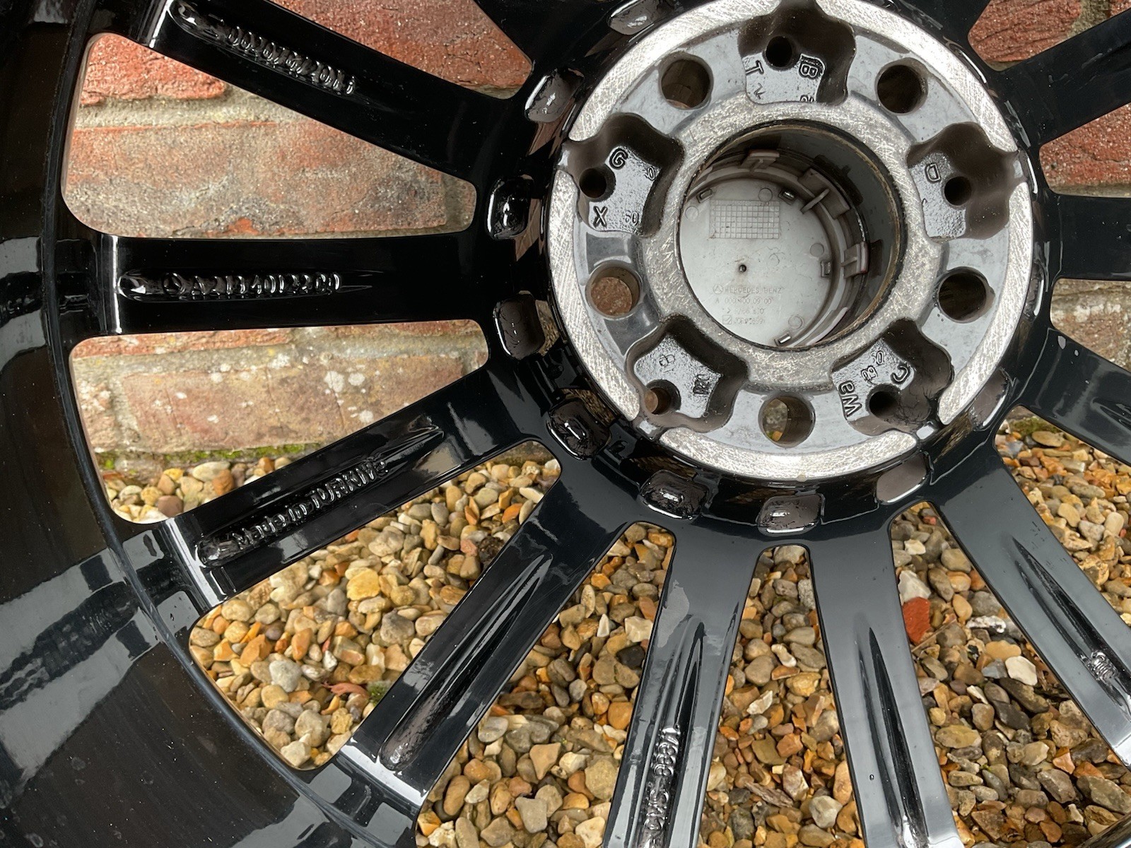 Mercedes-Benz AMG 20” Black Turbine Alloy Wheels Removed from 2017 E Class S213 - Image 9