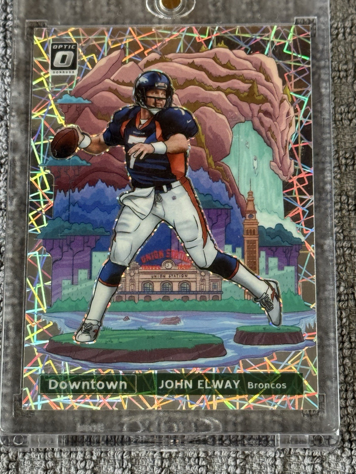 2021 Panini Donruss Optic - Downtown John Elway #DT-24