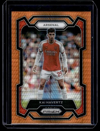 2023-24 Panini Prizm Premier League #24 Kai Havertz Orange Hyper Prizm