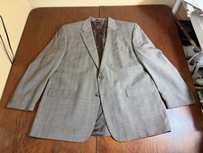 Traje completo Ralph Lauren 2025 marrón Glen a cuadros 50L lana