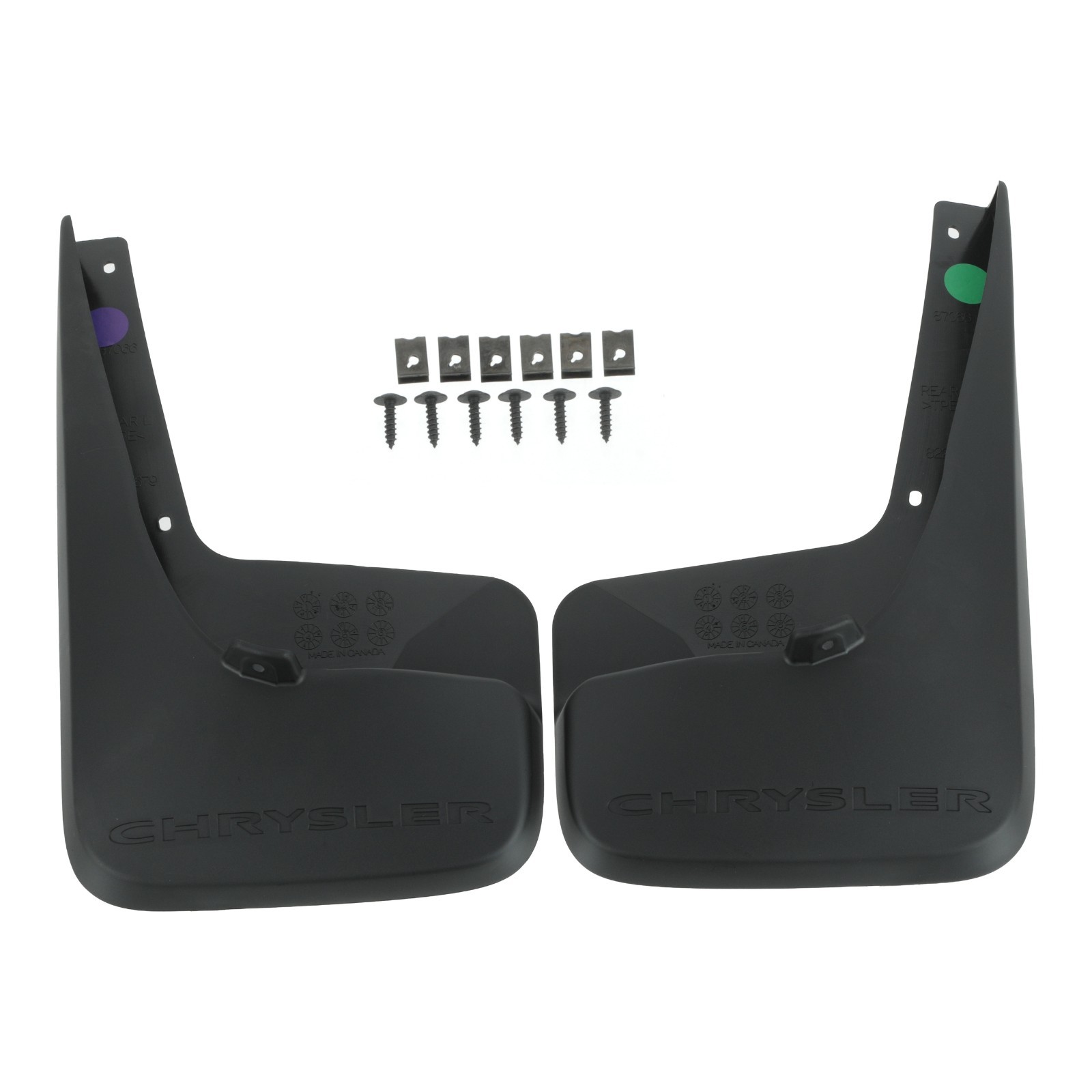 Kit de guardabarros trasero para Chrysler Town & Country 2014-2016 (N/P 82212679)