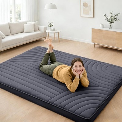 Japanese Floor Mattress Futon Mattress Size, Thicken Roll Up