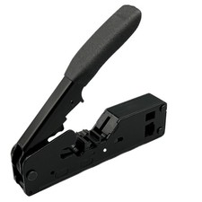 RJ45 Crimper Network Tools Ethernet Cable Stripper Through Connector Cat7/6/5 A