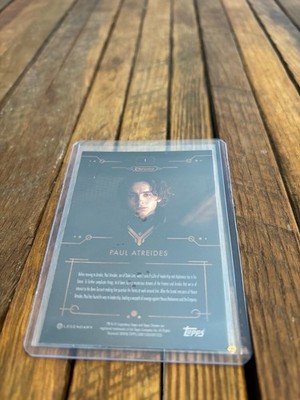2025 Topps Chrome Dune Paul Atreides Refractor | eBay