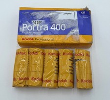 Kodak Professional Portra 400 Color Negative Film 120 Roll Film, 5 Pack .