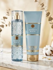 New Arrival Bath Body Works IMPERFECT BEAUTY Body Mist Body Cream 2 Pc Set