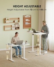 Standing Desk, Large Height Adjustable Electric Stand up Desk, Electric Standing — image 5
