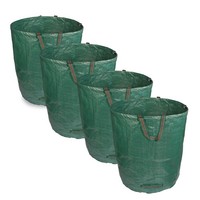 4 StüCk Gartensack 272L Gartenabfallsack Laubsack Transportsack GrüNschnittsack