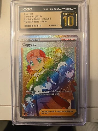 Copycat 222/203 Rainbow - English 2021 Evolving Skies - CGC Pristine 10