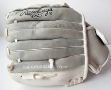 Rawlings 11" Girls Fastpitch Leather Softball Baseball Glove RHT HFP110GW