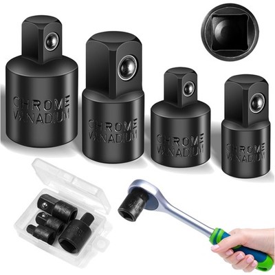 4 in 1 Stecknuss Adapter Set für maximalen Komfort und Effizienz beim Handwerken