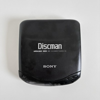 Sony Discman D-131 tragbarer CD Compact Player Mega Bass 1bit DAC