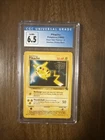 1999 Pokemon Game PIKACHU 4 MOVIE BLACK STAR PROMO CGC 6.5