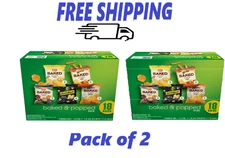 Frito-Lay Baked and Popped Mix Variety Pack Snack Chips, 36 Count Multipack