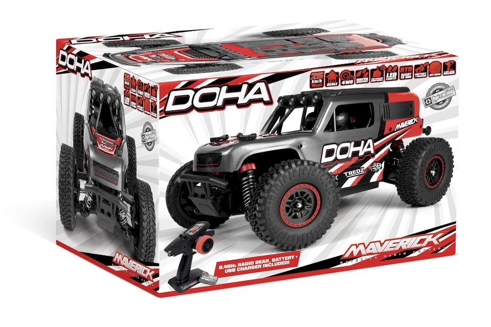 HPI Maverick DOHA 1/20 4WD Electric 2.4Ghz Fast Mini RC Car (Colour Choice) - Image 3 of 4