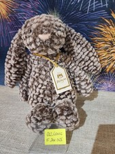 Jellycat Bashful Luxe Bunny Pine,100% Genuine,BNWT, With Receipt