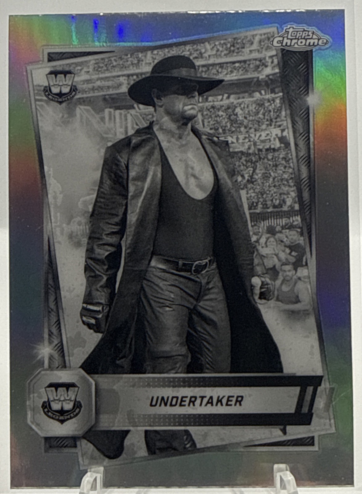 2025 Topps Chrome WWE - Undertaker #21 Sepia Refractor