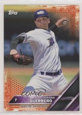 2016 Topps Pro Debut Orange 18/25 Jordan Guerrero #167 gp1