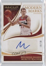 2019-20 Panini Immaculate Modern Marks Gold /10 Moritz Wagner #MM-MWG Auto 1ly0