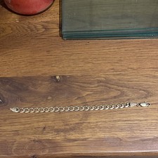 9ct Gold Cuban Curb Link Bracelet 16.15grams 375 Hallmarked 