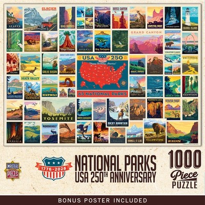 MasterPieces - Vintage Posters - National Parks 250th Anniversary