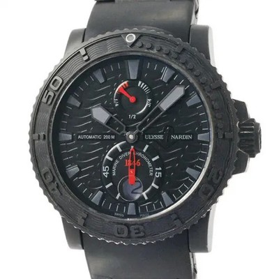 Ulysse Nardin Maxi Marine Diver Black Ocean 263-38LE-3 from Japan #043