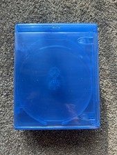 Blu-ray Replacement Cases 3-Disc Set of 4 Very Good Condition
