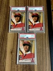 (3) 2017 topps now - Shohei Ohtani OS-80 PSA 10’s…. 375/card