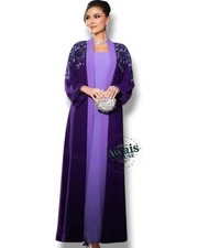 Islamic Clothing Partywear Evening Arabic Caftan Arabic Robes Abaya 2025