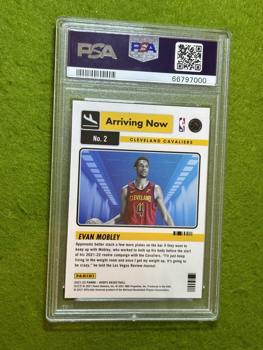Evan Mobley PSA 10 SILVER PRIZM HOLO ROOKIE CARD 2021 Panini NBA