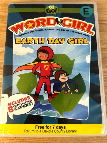 PBS Word Girl Earth Day Girl DVD Buy Any 1 get 1 Free!